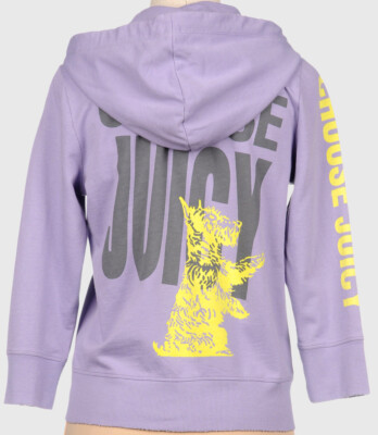 JUICY COUTURE *Choose* Fleece Hoodie *pale violet #2* Scottie Dog *Gr. M*