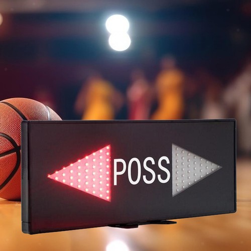 Indicateur De Possession De Ballon LED - 48 X 18 Cm, 2 Modes, Pour Basket, Volley, Tennis…