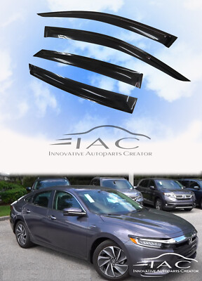 For Honda INSIGHT 2019-2022 Window Visor Vent Sun Shade Rain Guard Door Visor 
