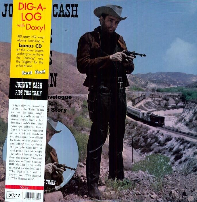 Johnny Cash - Ride This Train 180g Vinyl LP + CD