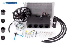 Coldmaster A/C Kit Universal UnderDash Evaporator - 404-000 H/C Quick Fit Hoses