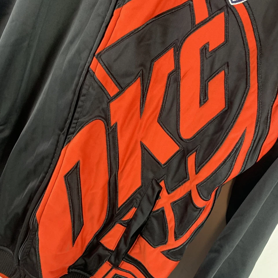 Chaqueta Oklahoma City Thunder Para Hombre Mediana Negra Cremallera Completa UNK Etiqueta Azul NBA OKC Foto 4 de 4