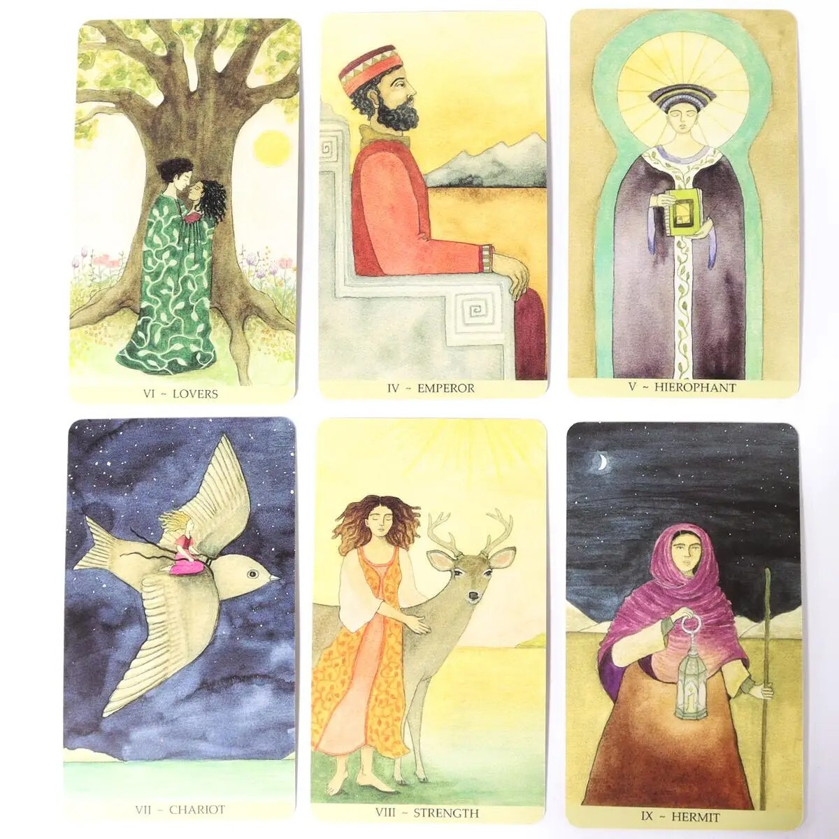 10.3*6cm Mara Lunne Tarot Deck Poker Size Tarot Cards 79 10.3*6cm Mara Lunne Tarot Deck Poker Size Tarot Cards 79