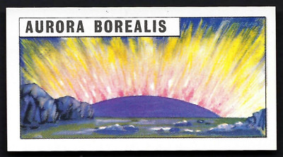 BROOKE BOND - OUT INTO SPACE (''ISSUED WITH'') - #47 AURORA BOREALIS