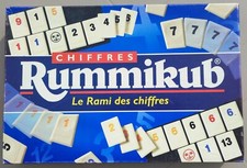 Pièce détachée tuile orange jeu de société Rummikub le rami des chiffres Parker