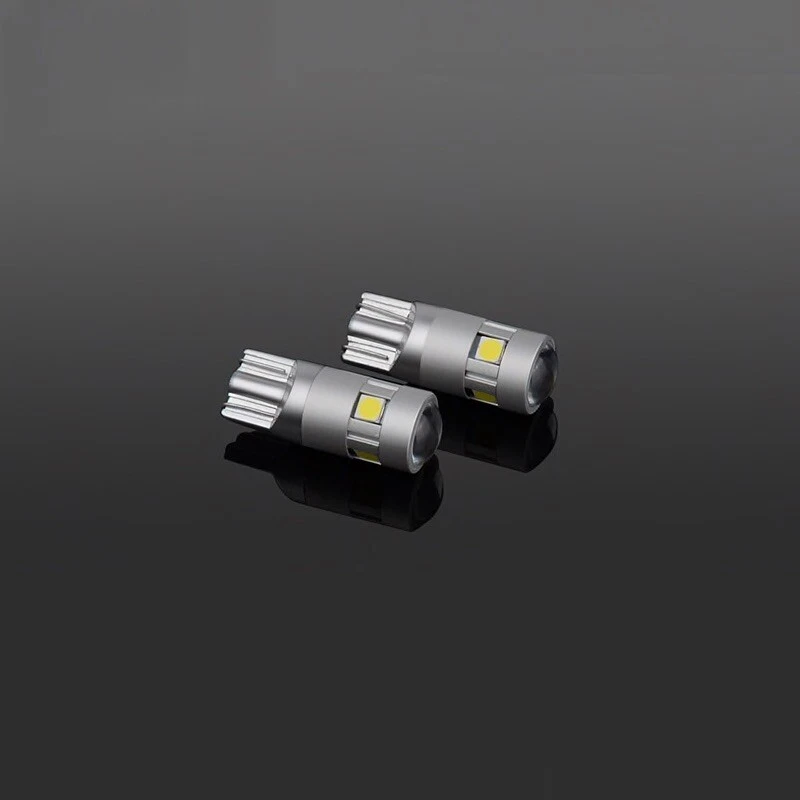 T10 501 W5w 5 Smd Led Xenon Hid White Car Side Light Bulbs Error Free Canbus 12v - Image 2 of 4