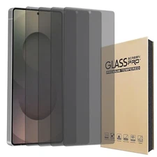 4X Privacy  Tempered Glass Screen Protector For Samsung Galaxy S25+/S25/Ultra