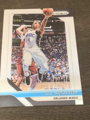 2018-19 Panini Prizm Basketball D.J. Augustin #129 Silver