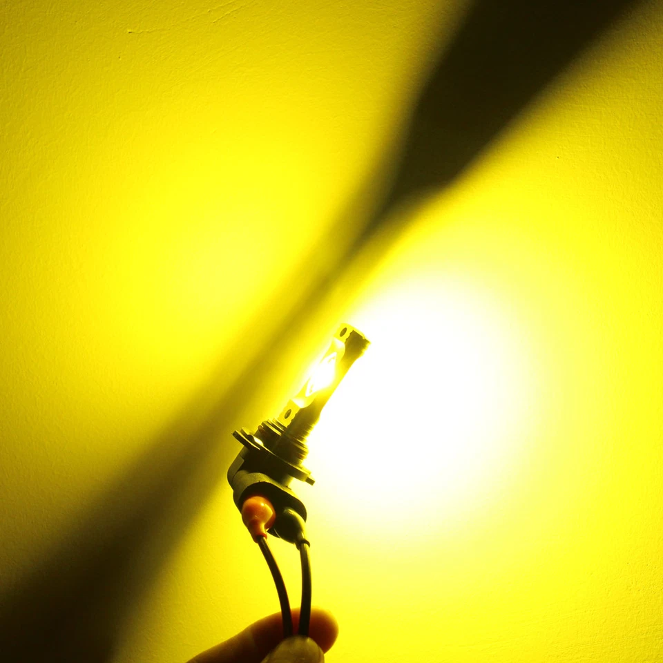 Bombilla antiniebla de conducción Allá Lighting LED 9145 3000K amarilla actualización Foto 2 de 4