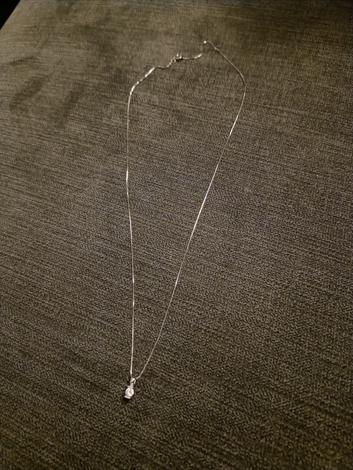 Ernest jones white gold necklace Clearance