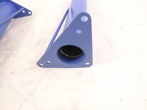 4 Pack Blue Metal 13"-22" Adj Table Legs for Toddler Activity Table SEE DES - Picture 2 of 4