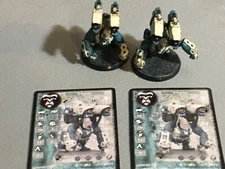 A22928 RACKHAM AT-43 KARMANS KAPTARS K FIGHTERS LOOSE MINI W CARD