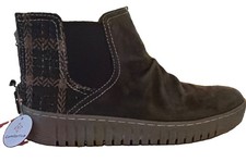 Comfortiva Women s Brown Suede Chelsea Ankle ...