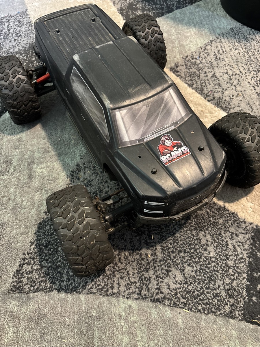 GPM Aluminum Front Body Mount & Post Für Arrma Granite 4x4 & Big Rock Crew Cab – 1-teiliges Set, Silber, Mit Stahlschrauben