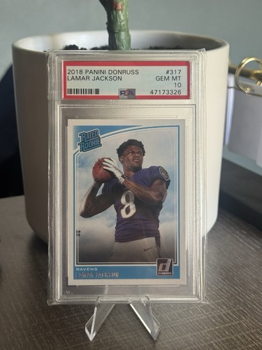 2018 Panini Donruss - Rated Rookie Lamar Jackson #317 (RC)