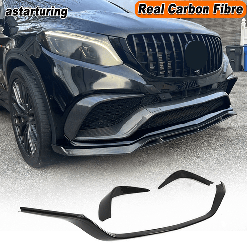 For Mercedes Benz C292 GLE63 AMG Real Carbon Front Bumper Air Vent Trim Covers  - Bild 1 von 11