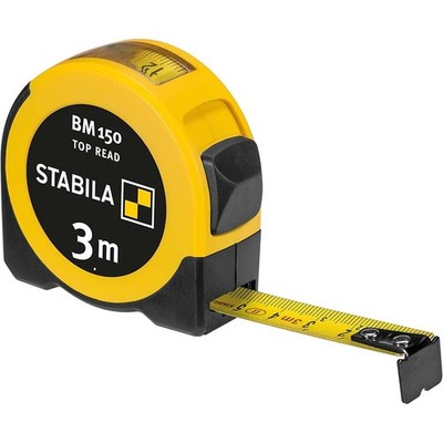 Stabila Taschenbandmaß BM 150 - 3 m Maßband Bandmaß