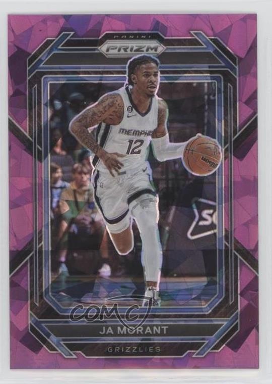 2022-23 Panini Prizm Purple Ice Prizm 92/149 Ja Morant #200 07mp