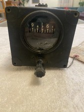 WWII Era Sperry Directional Gyro Indicator Aircraft Aviation Instrument