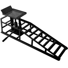 5 Ton Hydraulic Car Ramps Lift 2 Pack Heavy Duty Auto Service Ramps For Garage
