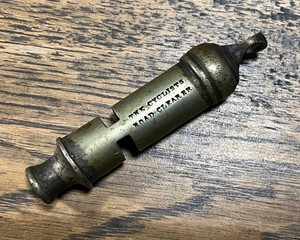 Antique Cyclists Road Clearer Whistle By Stevens & Son for H A Knox & Co London