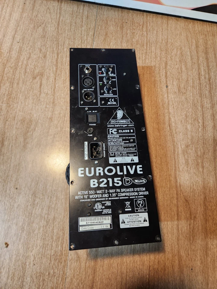 Verstärkermodul für Behringer B215D Powered Speakers