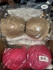 Women s Bras Size 36C NWT Brand New Sealed in Plastic 6 Piece Lot RESELLERS