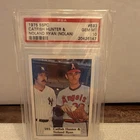 SSPC 1975 Catfish Hunter & Nolan Ryan #593 PSA 10 (Rare Noland Error)