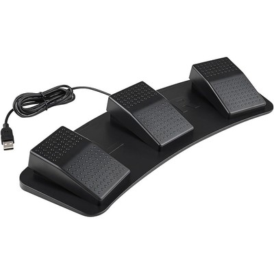 FS3-P USB Foot Pedal Control Keyboard For Computer PC Games Testing 