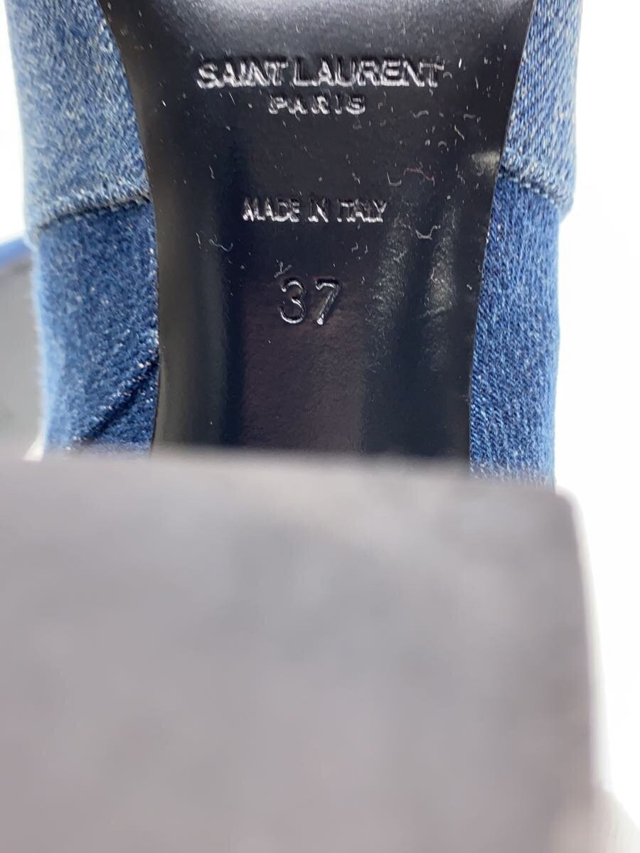 Stivali corti Saint Laurent 37 Idg Denim Tacco