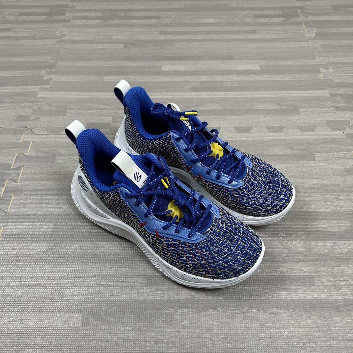 Under Armour Curry Flow 10 Basketball Shoes Mens Size 10 Blue