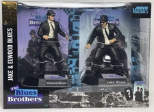 McFarlane Movie Maniacs Blues Brothers Jake Elwood Limited /4900 Figure Set NIB