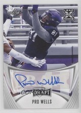 2021 Leaf Draft Auto Pro Wells #BA-PW1 Auto uk2