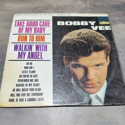 BOBBY VEE LP Take good care of my baby 1961 Liberty   mono  vinyl