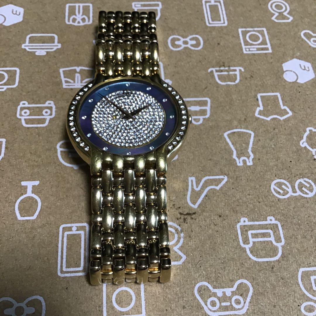 Raymond Weil 4802-3 18k Gold Electroplated Mens Vintage Watch