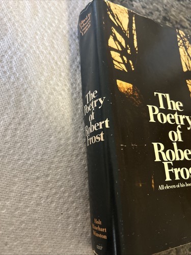 The Poetry of Robert Frost (Complete Works) 1969, HC, DJ, Holt Rinehart Winston - Imagen 2 de 13