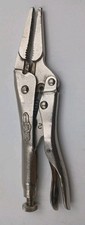 Vintage Petersen Vise Grip 6 " Long Nose Locking Pliers Dewitt USA Fast Shipping