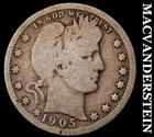 1905 Barber Quarter - Scarce Better Date No Reserve  #i4810