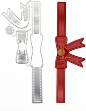 Bow Tie Cutting Dies, Metal Stencils, Metal Cutting Dies for Card Making, Emboss