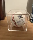 Will Smith Signed World Series Baseball Dodgers + Blake snell autographed ball