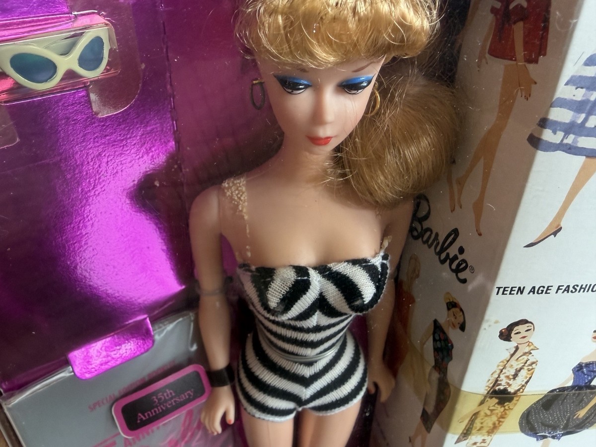 35th Anniversary Blonde 1994 Barbie Doll for sale online | eBay