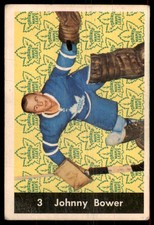 1961-62 Parkhurst EX Johnny Bower #3