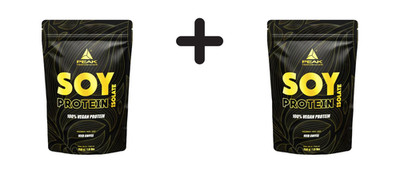 2 x Peak Soy Protein Isolate (750g) Iced Coffee (23,99 EUR/kg)