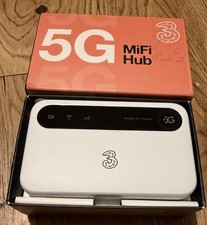 Three 5G MiFi U50 ? Unused ? Original Box ? Network Status Untested