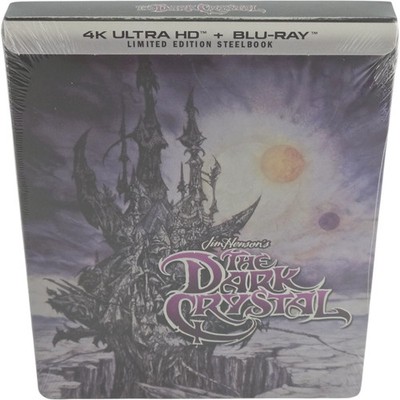 Dark Crystal 1982 SteelBook 4K Ultra HD + Blu-ray Jim Henson, Frank Oz Zone A