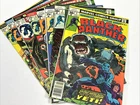 Lot of 9 Vintage Black Panther Jungle Action Marvel Comics Group 1970s