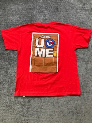WWE Authentic Chris Stapleton T-Shirt Youth Large Red After This Farewell Tour