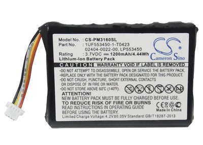 Akku 1200mAh kompatibel mit CISCO M31120B, M3160, Mino HD, PUDFVM31120B