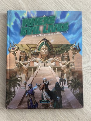 MCDM Productions RPG Supplement Where Evil Lives RARE