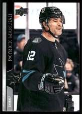 Patrick Marleau 2020-21 Upper Deck #401 San Jose Sharks
